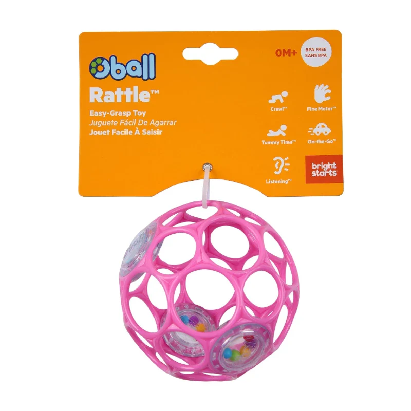 Oball Rattle - Pink - Image 2