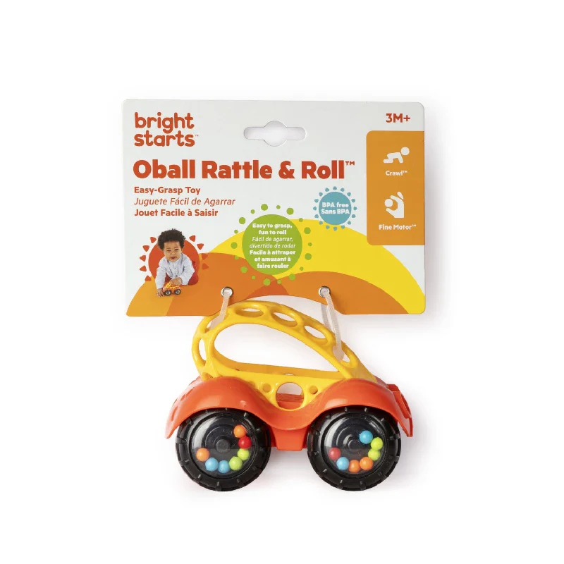Oball Rattle & Roll - 1 stk. - Assorteret - Image 3