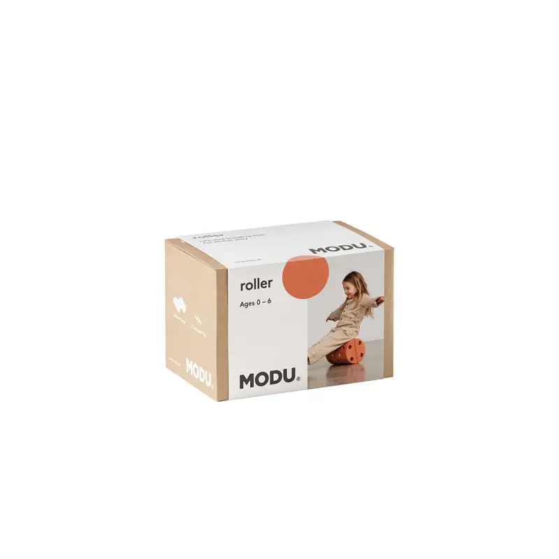 Modu 3-i-1 Balancerulle Burnt Orange / Dusty Green - Image 3