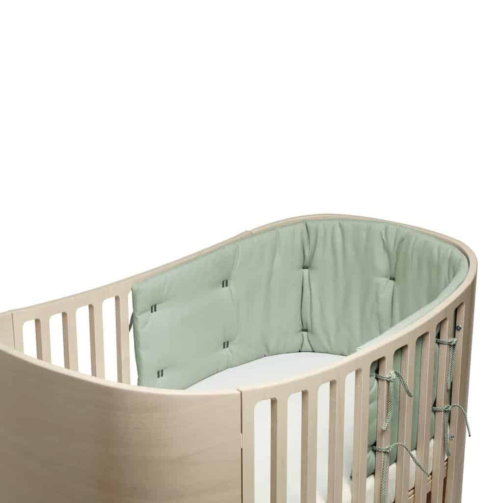 Sengerand til Leander Classic babyseng Sage green - Image 2