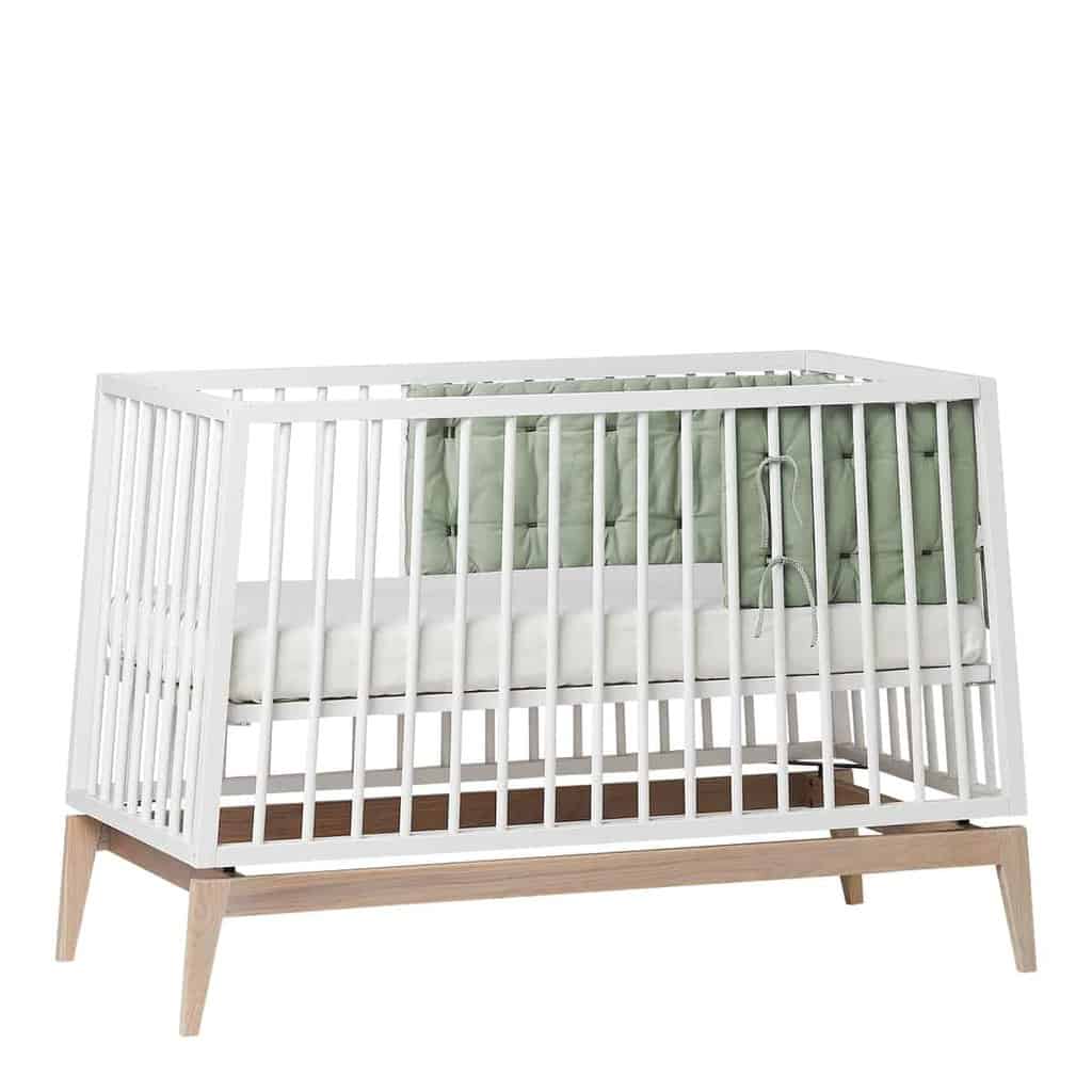 Sengerand til Leander Linea/Luna babyseng - Sage green - Image 2