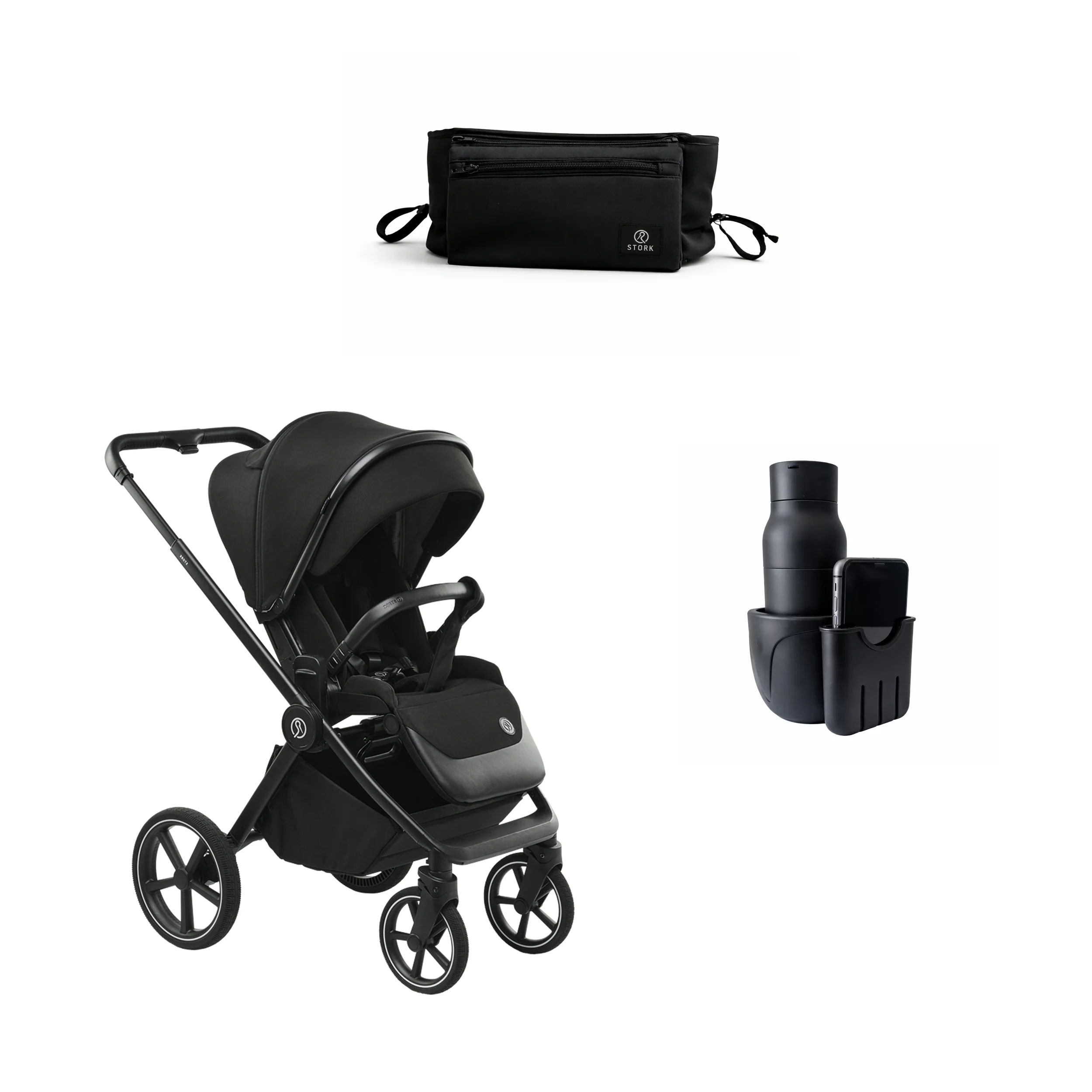 Stork Iconia Premium inkl. kopholder & organizer