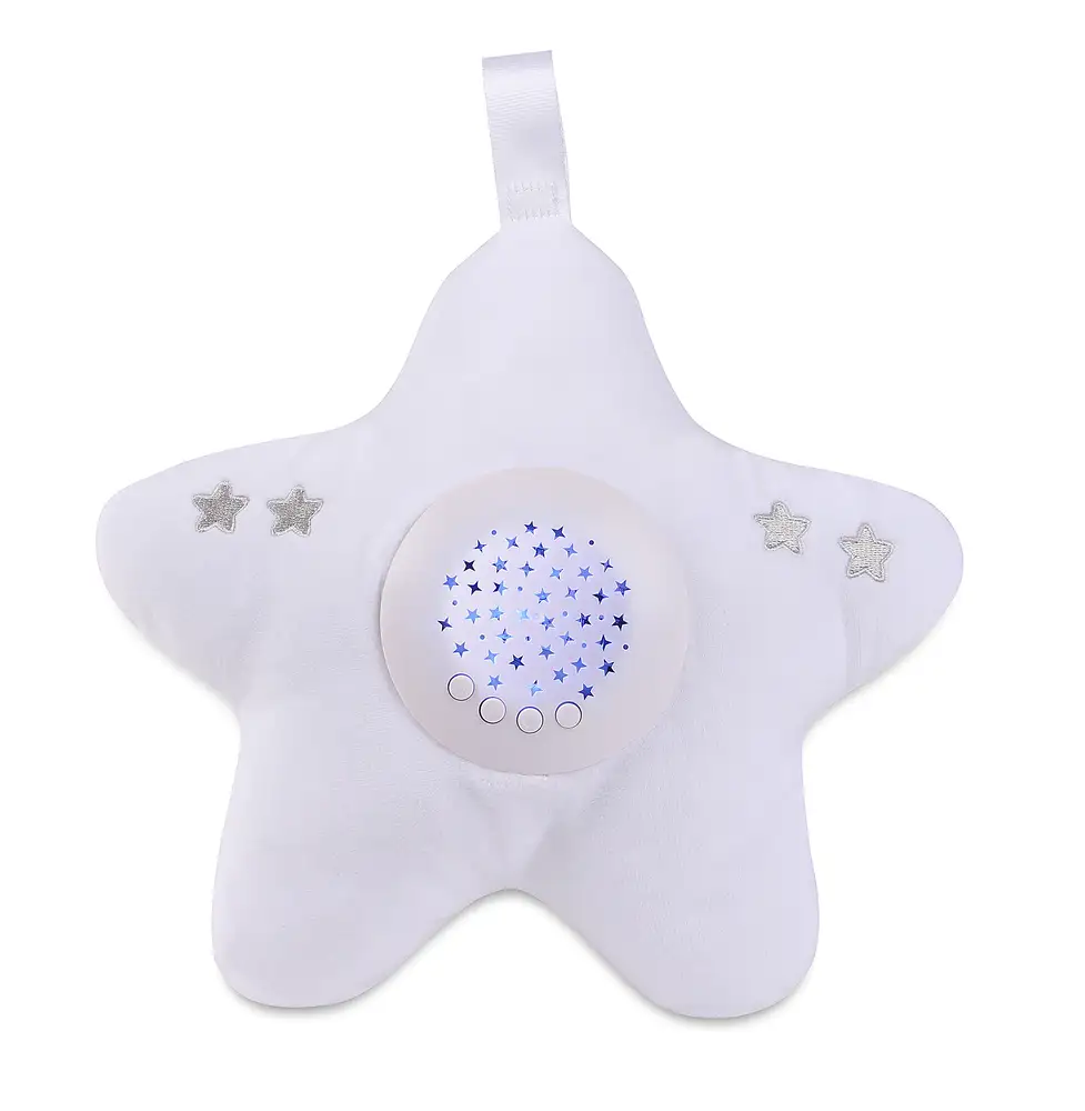 Twinkle Lights natlampe - Stjerne hvid
