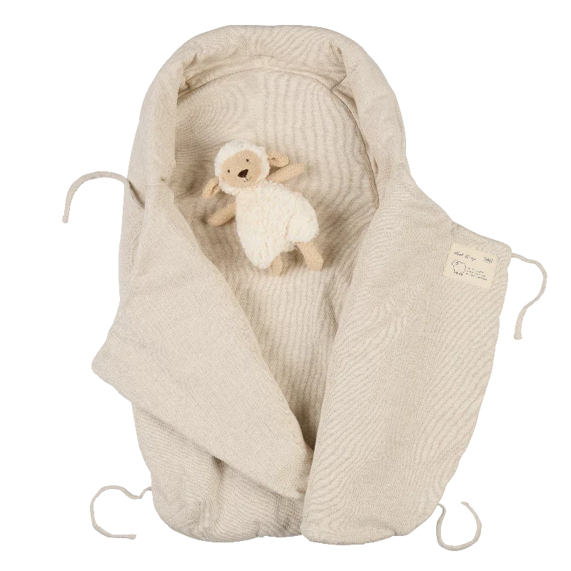 Voksi Wool Wrap - Sand - Image 2