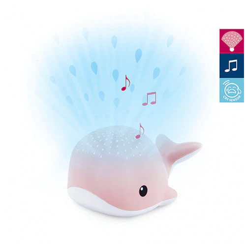 Zazu projektor Hvalen Wally - pink
